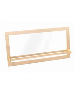 Wall Mounted Acrylic Mirror with Handle