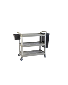 Utility Shelf with Rubbish & Cutlery Bin