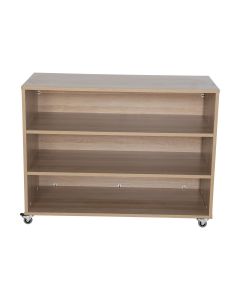 Standard Double Shelf Unit 800H - Maple