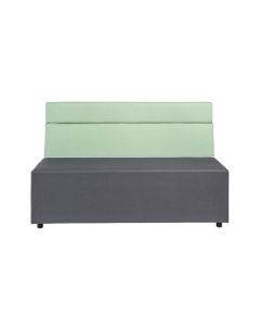 Grospace FR 450H Straight Mid Back Sofa 1500L - Jade