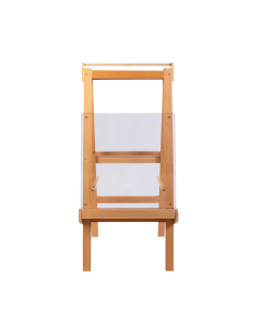 Premium Adjustable Perspex Art Easel with Beech Frame