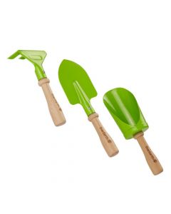 Kids Outdoor 3 Pc Garden Hand Tool Set