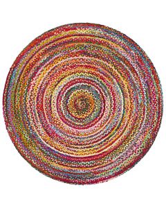 Atlas Multi Colour Rug Round