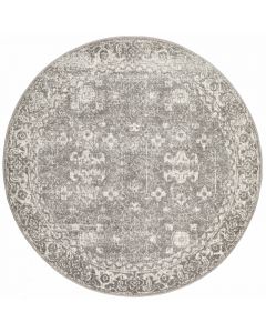 River Grey Rug Round