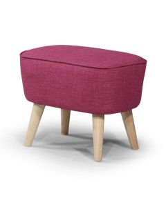 Georgia Footstool - Magenta