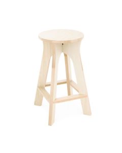 Flexihub Student Stool - White 150