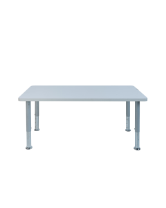 Rectangle Dura Table 1200L x 600W with Adjustable Legs 355 to 610mm