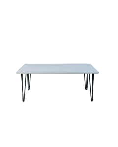 Dura 1200x600 Rectangle Top with Hairpin Legs